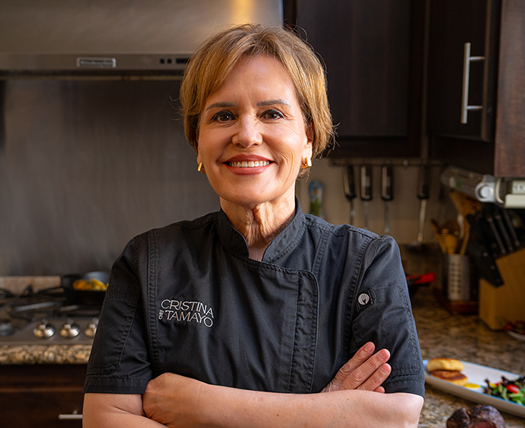 Chef Cristina Tamayo